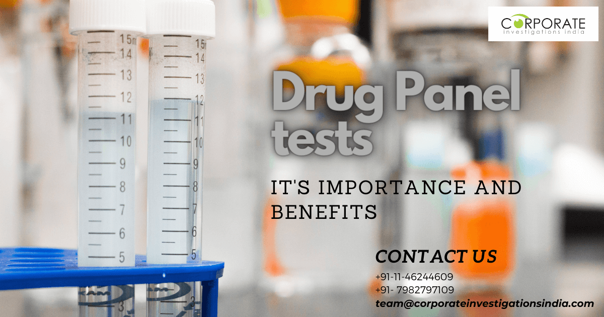 Drug abuse test- Its Importance and benefits.