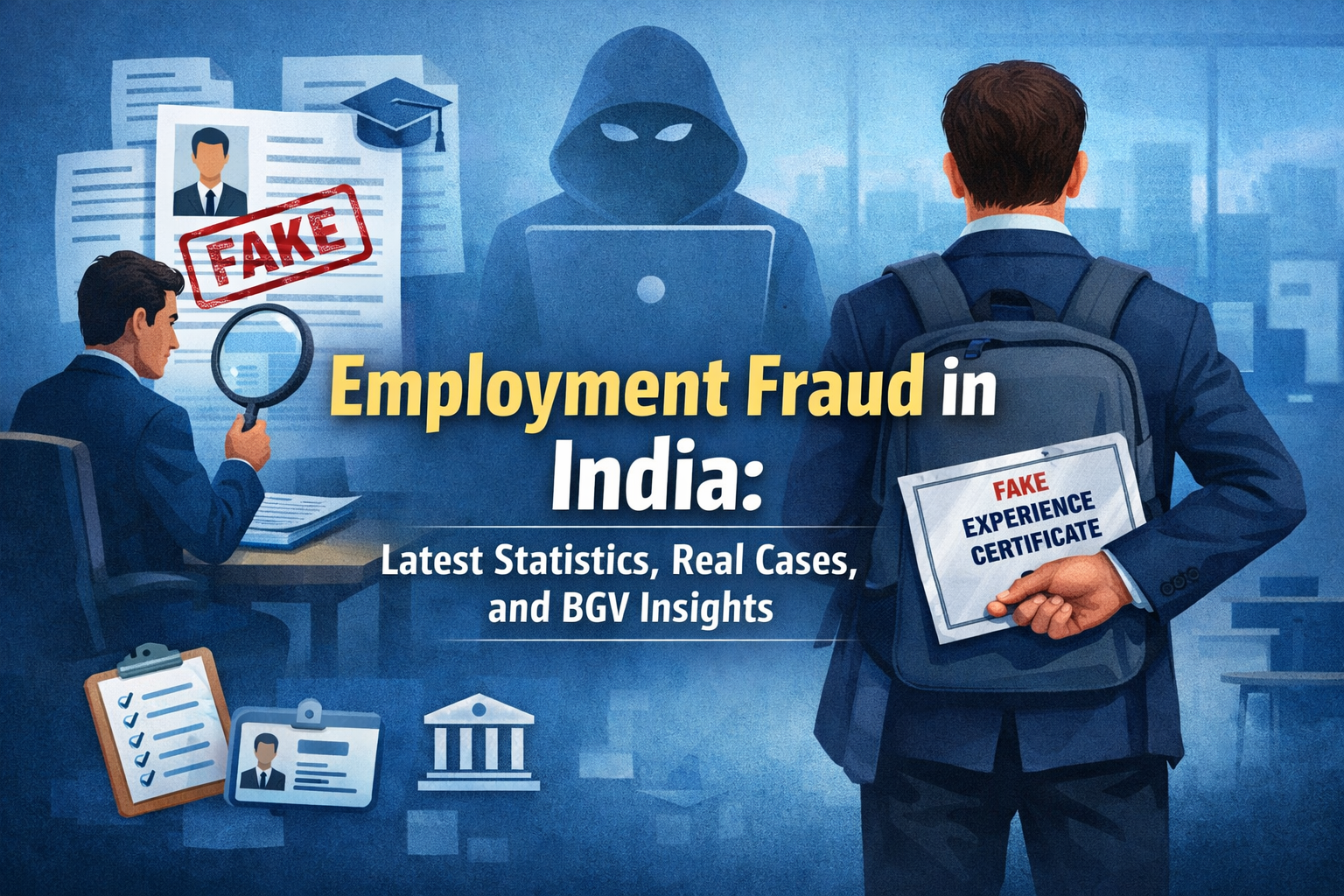 Employment Fraud in India: Latest Statistics, Real Cases, and BGV Insights