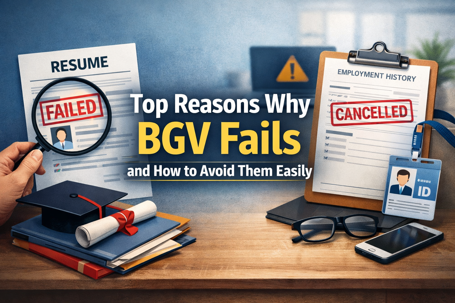 Top Reasons Why BGV Fails and How to Avoid Them Easily
