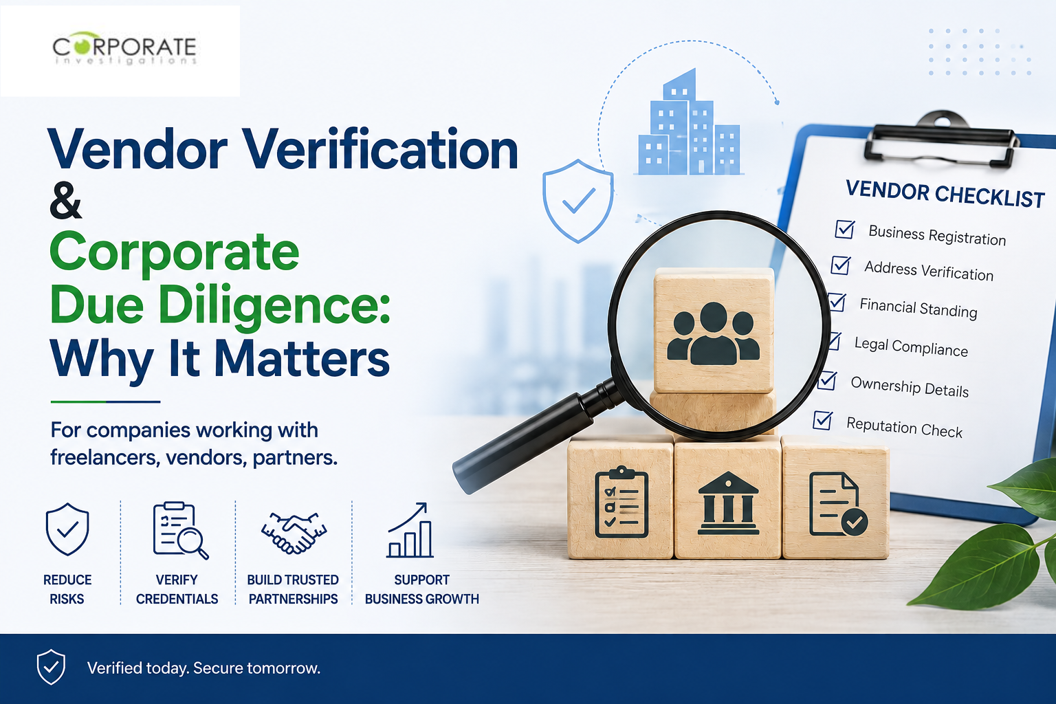 Vendor Verification & Corporate Due Diligence: Why It Matters